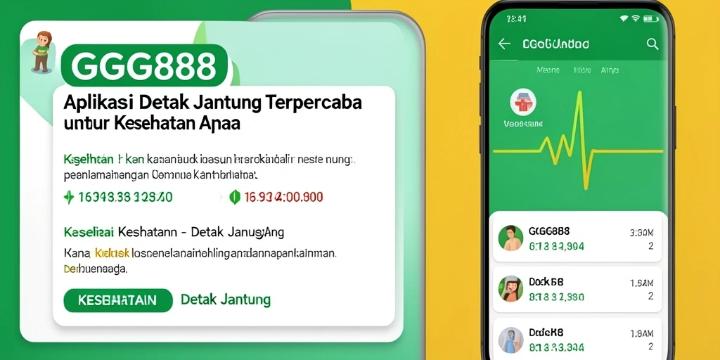 Antarmuka GGG888 untuk pemantauan detak jantung yang sederhana.