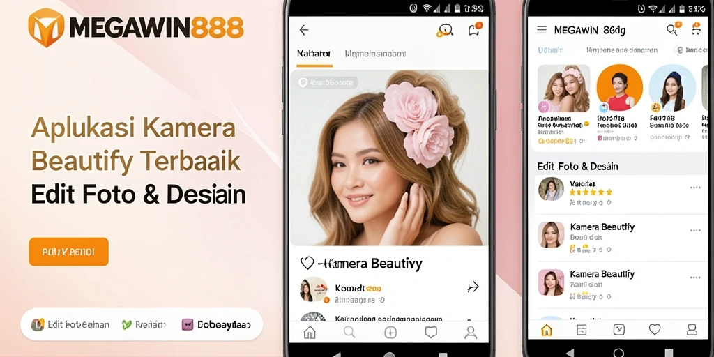 Tampilan antarmuka pengguna MEGAWIN888 yang elegan dan fungsional.