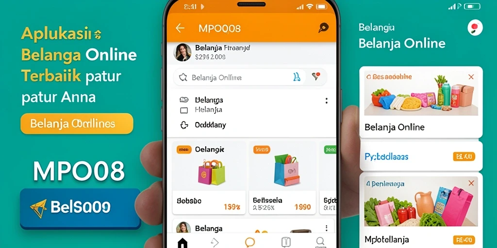 Tampilan antarmuka MPO08 untuk belanja online yang nyaman dan intuitif.