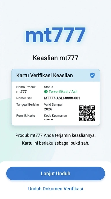 Kanal Resmi mt777 untuk Pengguna Android di Indonesia