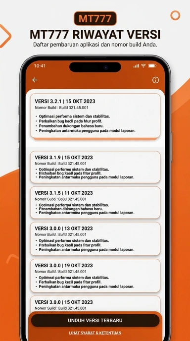 Riwayat Versi mt777 untuk Pengguna Android